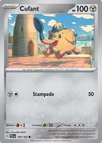 Cufant - SV02: Paldea Evolved - 149/193