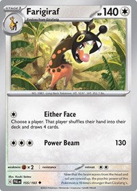 Farigiraf - SV02: Paldea Evolved - 155/193