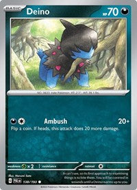 Deino - SV02: Paldea Evolved - 138/193
