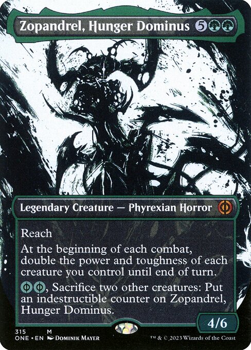 Zopandrel, Hunger Dominus - Phyrexia: All Will Be One - 315