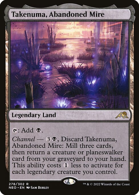 Takenuma, Abandoned Mire - Kamigawa: Neon Dynasty - 278