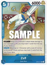 Zeff - Pillars of Strength - OP03-047