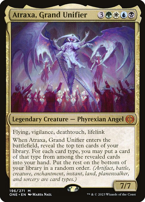 Atraxa, Grand Unifier - Phyrexia: All Will Be One - 196