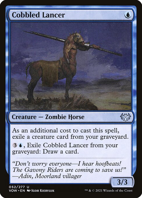Cobbled Lancer - Innistrad: Crimson Vow - 52