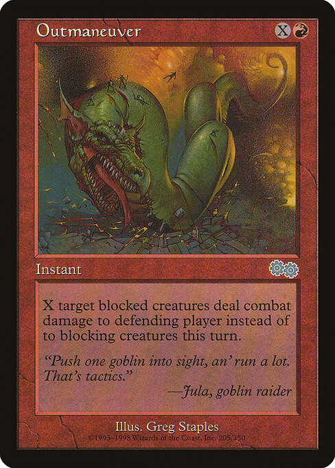 Outmaneuver - Urza's Saga - 205