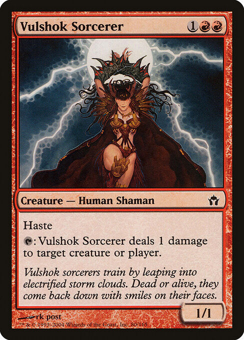 Vulshok Sorcerer - Fifth Dawn - 80