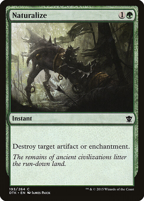 Naturalize - Dragons of Tarkir - 193