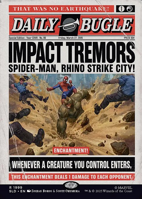 Impact Tremors - Secret Lair Drop - 1999