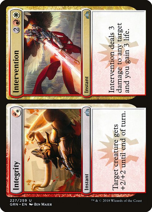 Integrity // Intervention - Guilds of Ravnica - 227