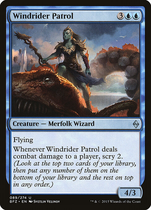Windrider Patrol - Battle for Zendikar - 89