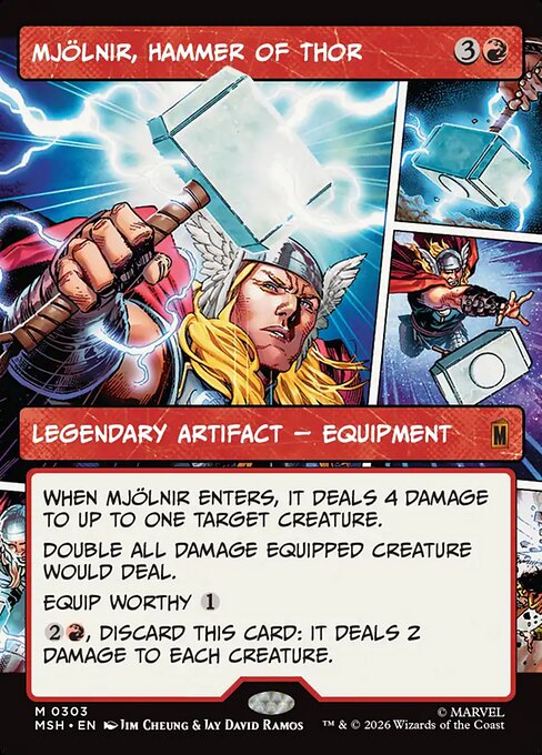 Mjölnir, Hammer of Thor - Marvel Super Heroes - 303