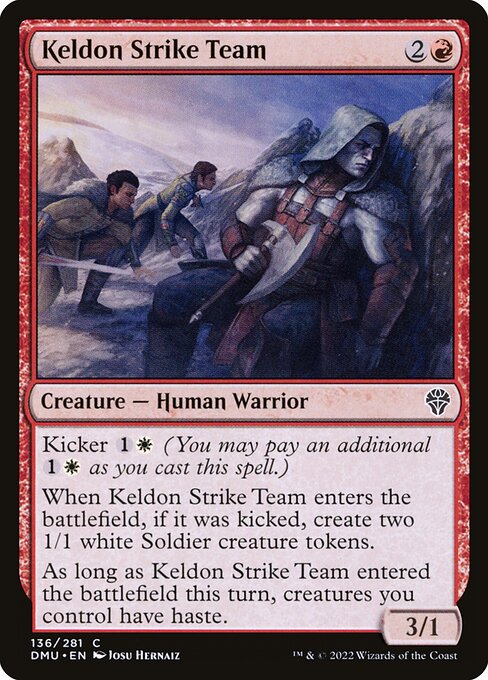 Keldon Strike Team - Dominaria United - 136