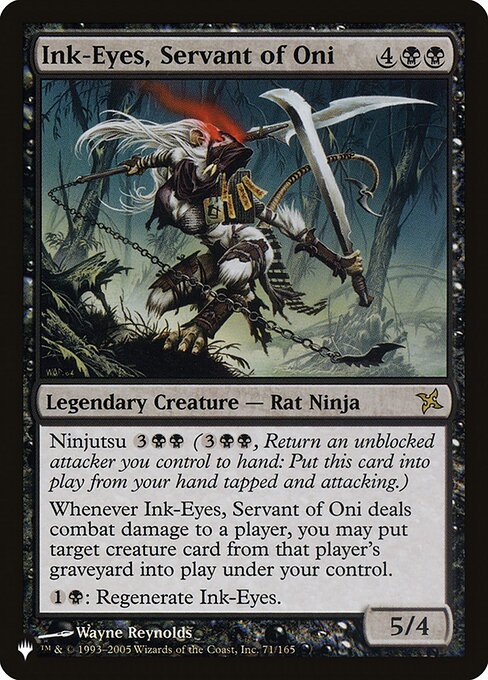 Ink-Eyes, Servant of Oni - The List - BOK-71