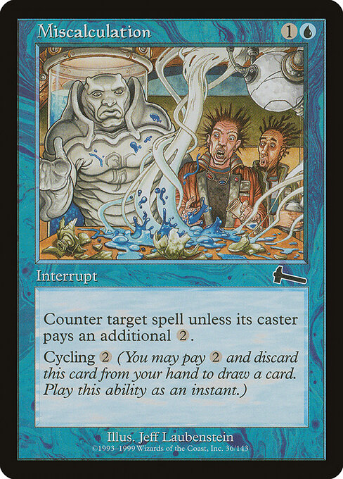 Miscalculation - Urza's Legacy - 36