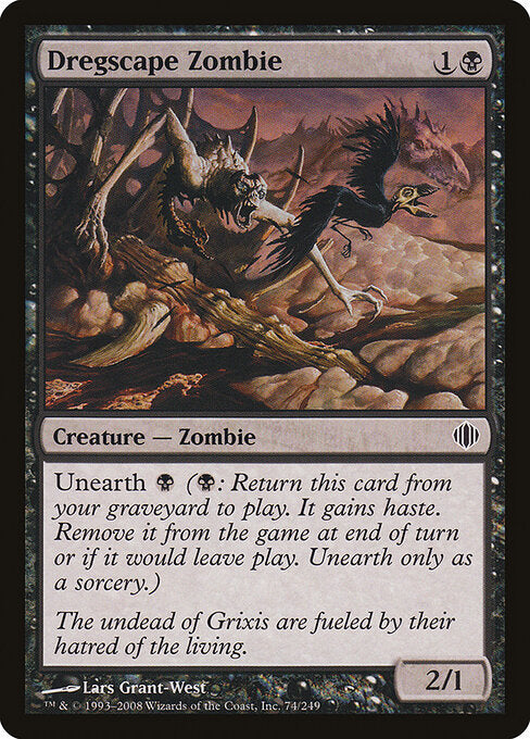 Dregscape Zombie - Shards of Alara - 74