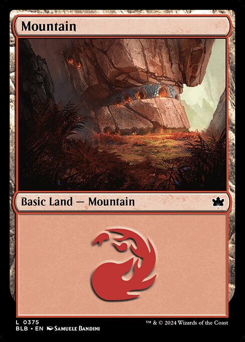 Mountain - Bloomburrow - 375