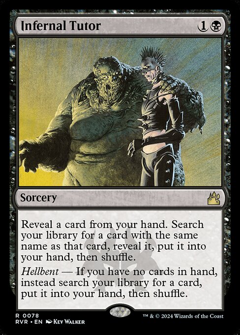 Infernal Tutor - Ravnica Remastered - 78