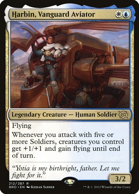 Harbin, Vanguard Aviator - The Brothers' War - 212