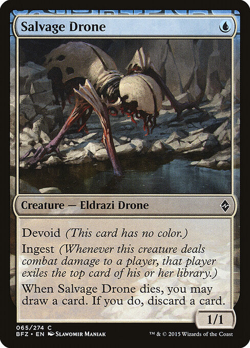 Salvage Drone - Battle for Zendikar - 65