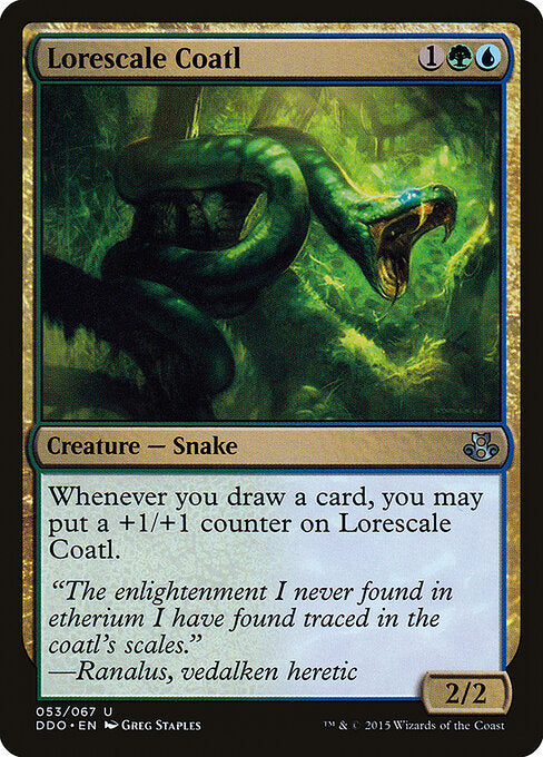 Lorescale Coatl - Duel Decks: Elspeth vs. Kiora - 53