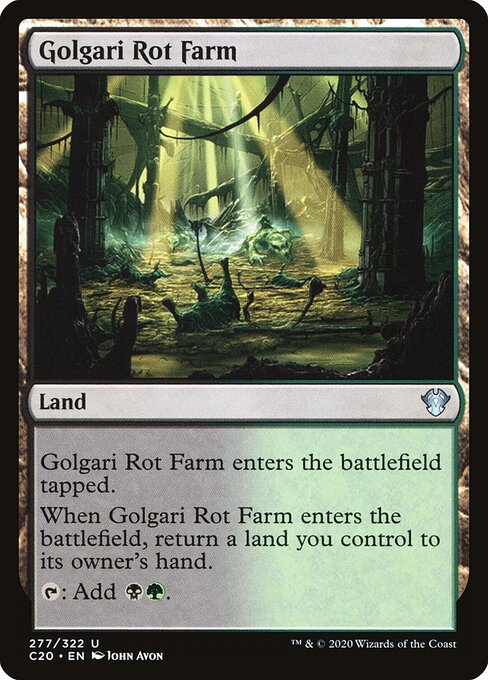 Golgari Rot Farm - Commander 2020 - 277