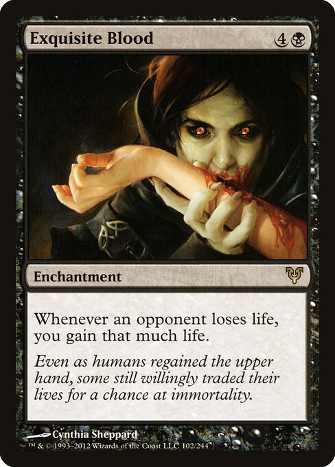 Exquisite Blood - Avacyn Restored - 102