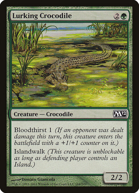 Lurking Crocodile - Magic 2012 - 184