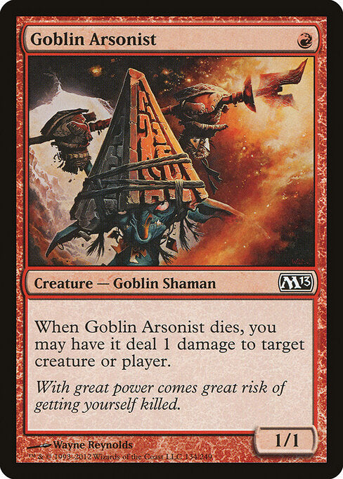 Goblin Arsonist - Magic 2013 - 134