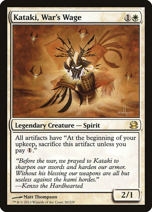 Kataki, War's Wage - Modern Masters - 20