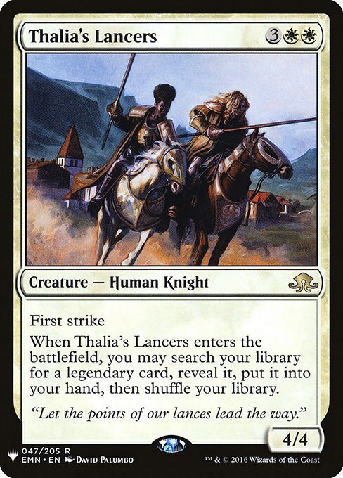 Thalia's Lancers - The List - EMN-47