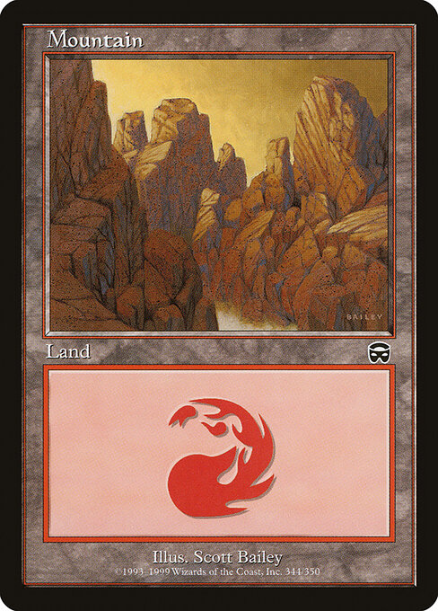 Mountain - Mercadian Masques - 344