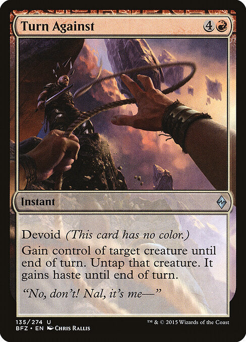 Turn Against - Battle for Zendikar - 135