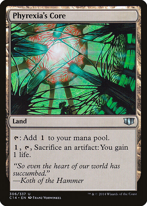 Phyrexia's Core - Commander 2014 - 306