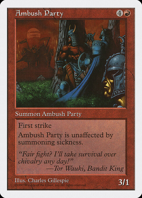 Ambush Party - Fifth Edition - 208