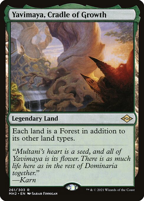 Yavimaya, Cradle of Growth - Modern Horizons 2 - 261