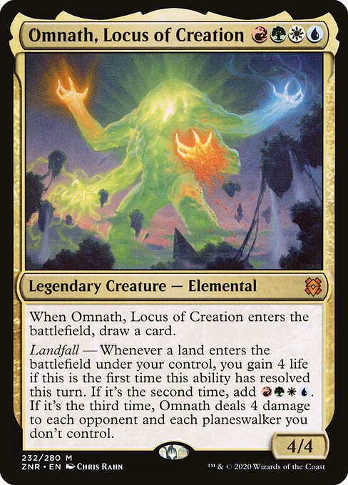 Omnath, Locus of Creation - Zendikar Rising - 232