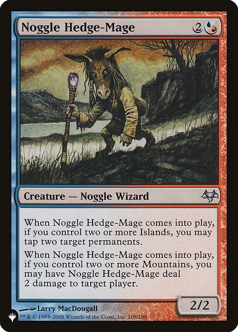 Noggle Hedge-Mage - The List - EVE-108