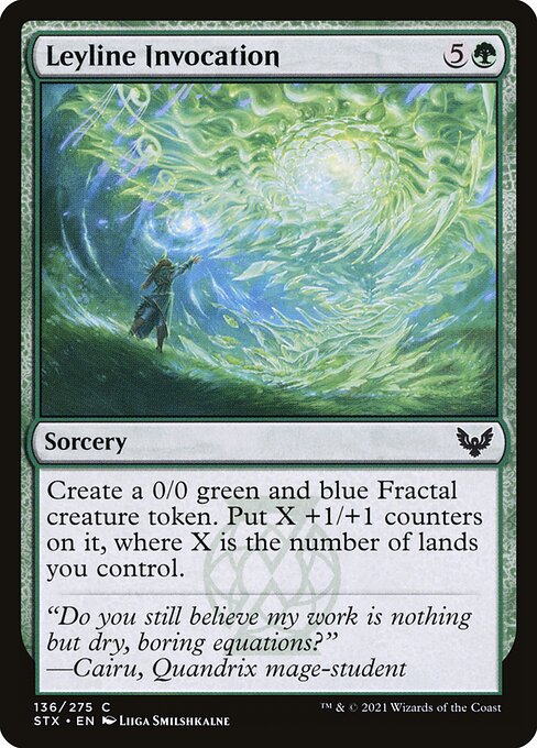 Leyline Invocation - Strixhaven: School of Mages - 136
