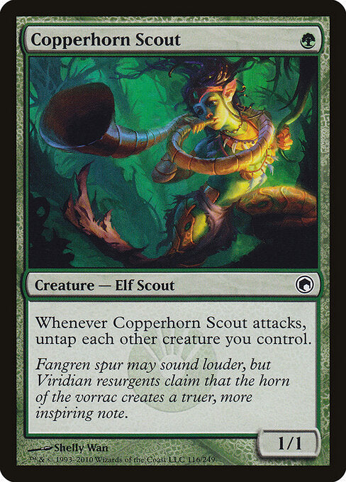Copperhorn Scout - Scars of Mirrodin - 116