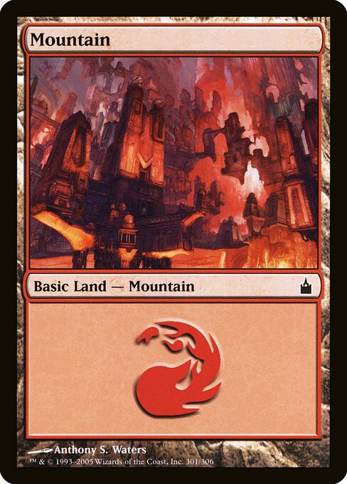 Mountain - Ravnica: City of Guilds - 301