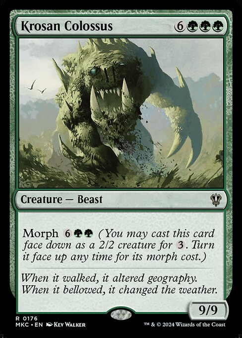 Krosan Colossus - Murders at Karlov Manor Commander - 176
