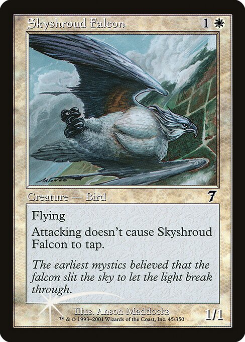 Skyshroud Falcon - Seventh Edition - 45★