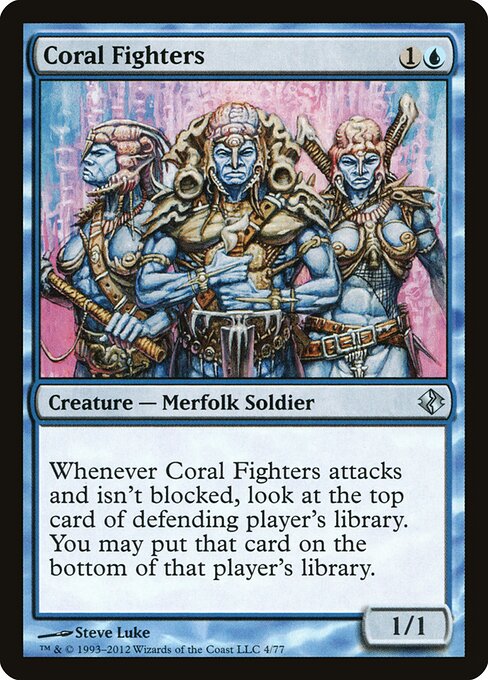 Coral Fighters - Duel Decks: Venser vs. Koth - 4