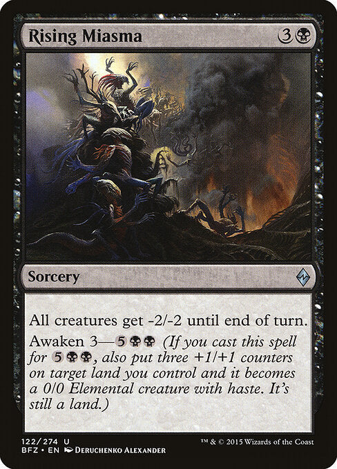 Rising Miasma - Battle for Zendikar - 122
