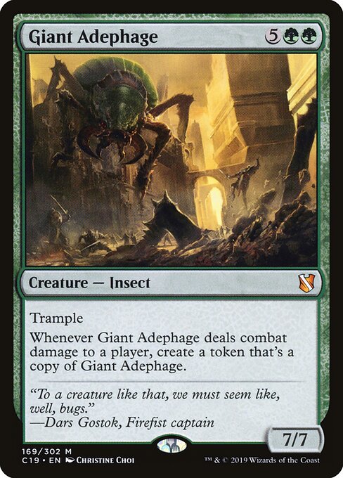 Giant Adephage - Commander 2019 - 169