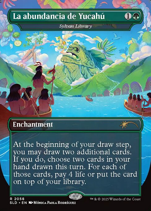 Sylvan Library - Secret Lair Drop - 2058