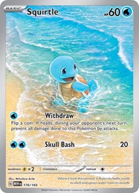 Squirtle - 170/165 - SV: Scarlet & Violet 151 - 170/165