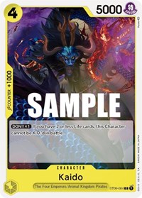 Kaido - Starter Deck 9: Yamato - ST09-004