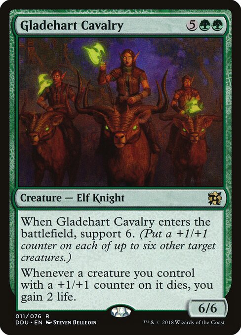 Gladehart Cavalry - Duel Decks: Elves vs. Inventors - 11
