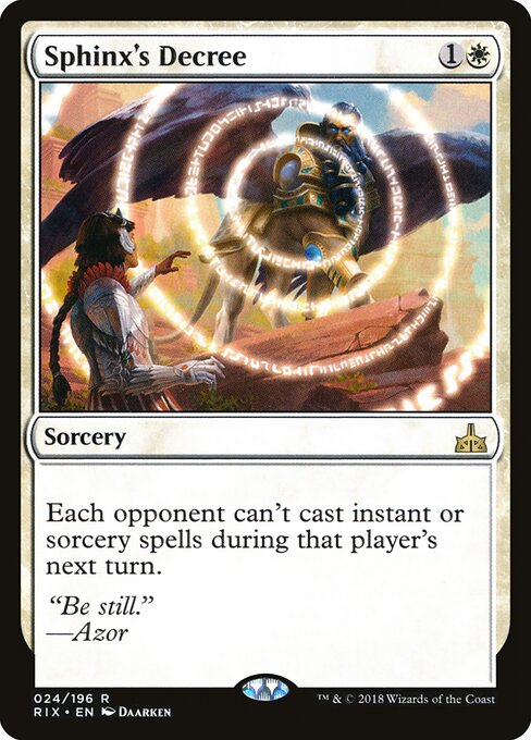 Sphinx's Decree - Rivals of Ixalan - 24